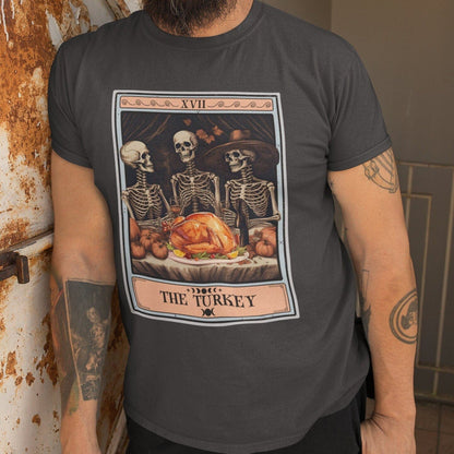 The Turkey Tarot Card Shirt Thanksgiving