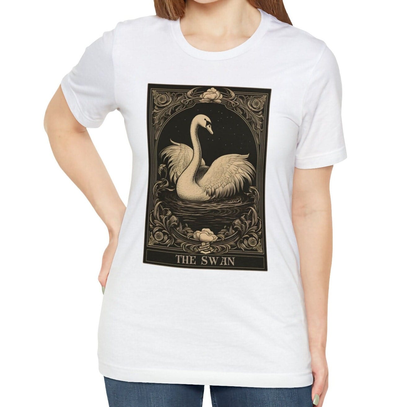 The Swan Tarot Card Shirt