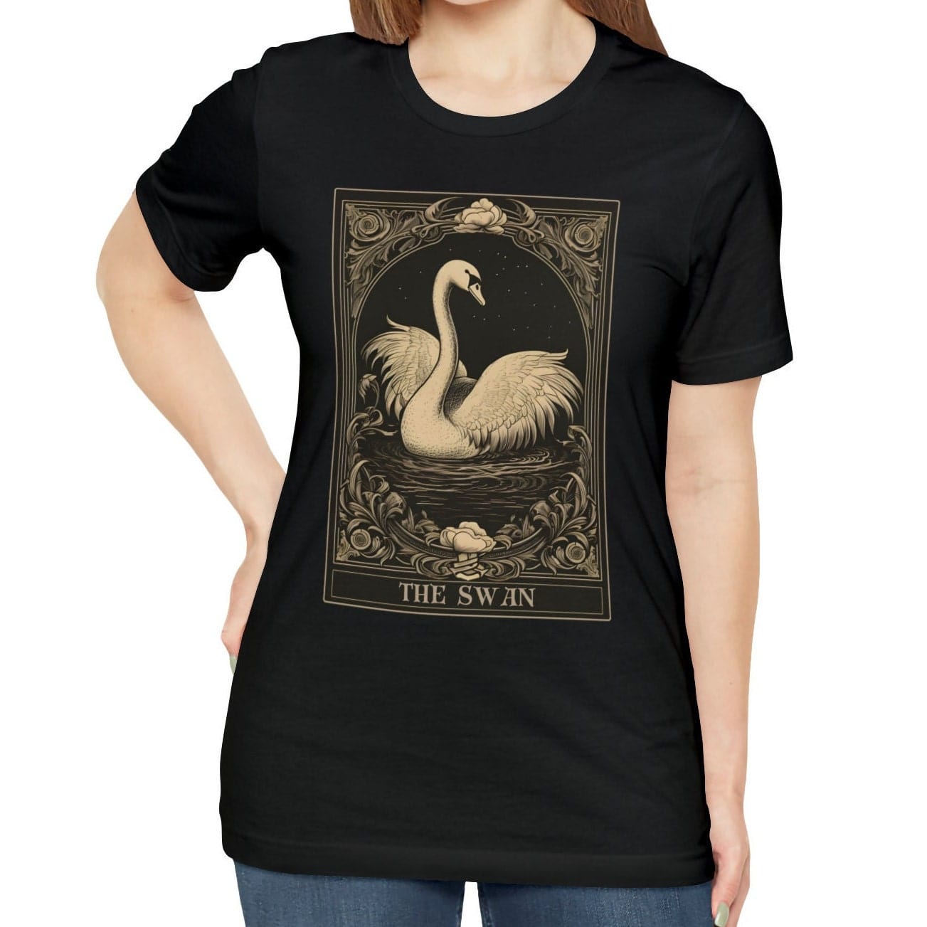 The Swan Tarot Card Shirt