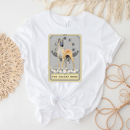 The Great Dane Dog Tarot Card Shirt