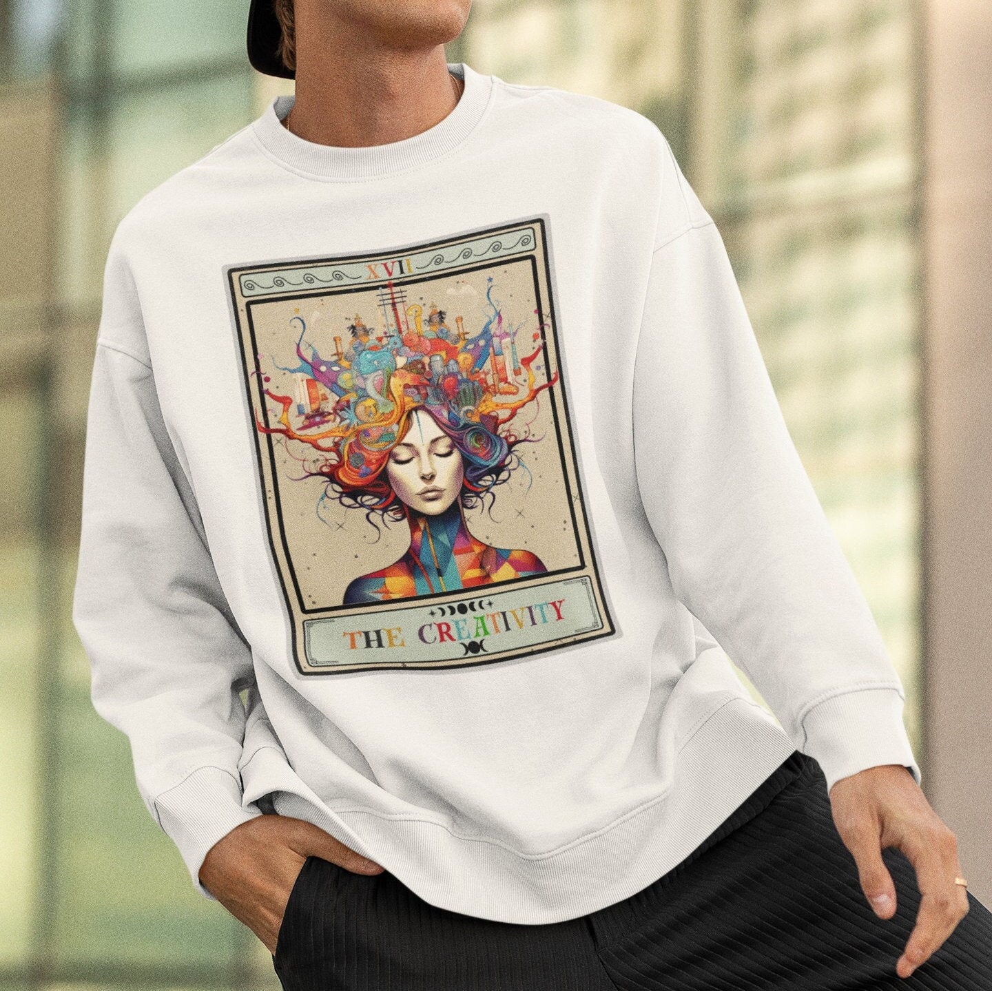 The Creativity Tarot Card Sweatshirt