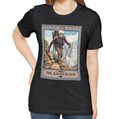 The Backpacker Tarot Card Shirt