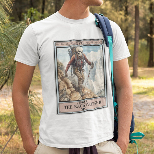 The Backpacker Tarot Card Shirt