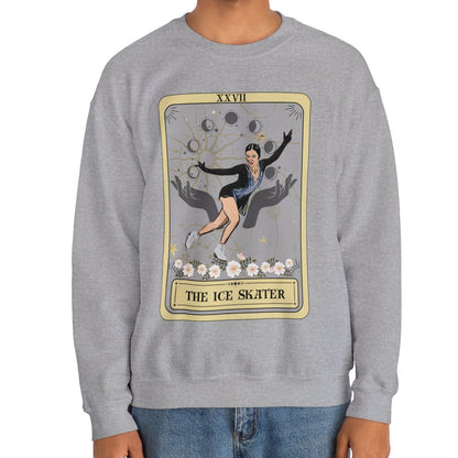 The Ice Skater Tarot Card Sweatshirt