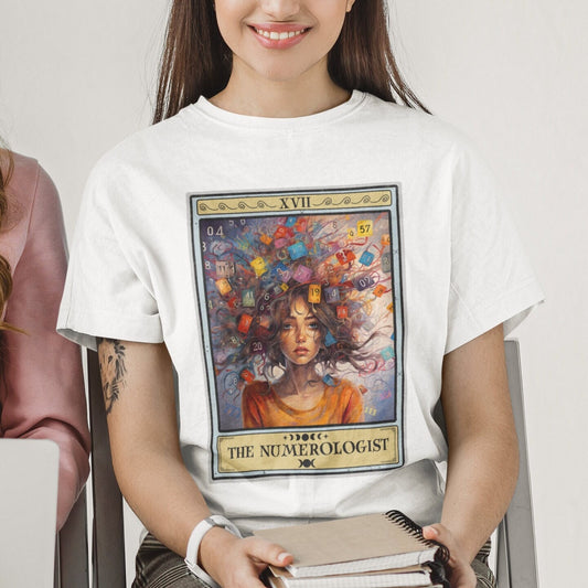 The Numerologist Tarot Card Shirt Numerology