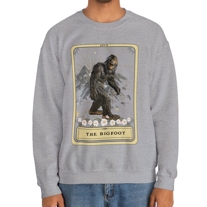 Bigfoot Tarot Card Sweatshirt