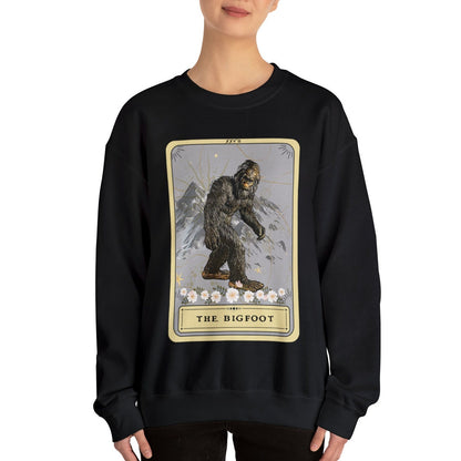 Bigfoot Tarot Card Sweatshirt