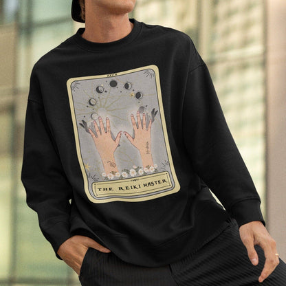 The Reiki Master Tarot Card Sweatshirt