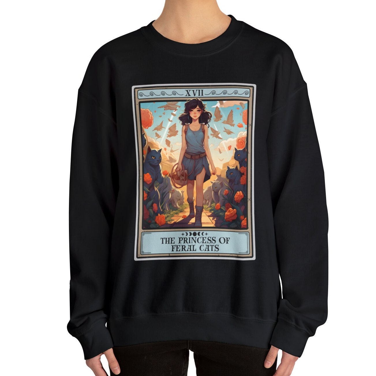 The Princess of Feral Cats Sweatshirt