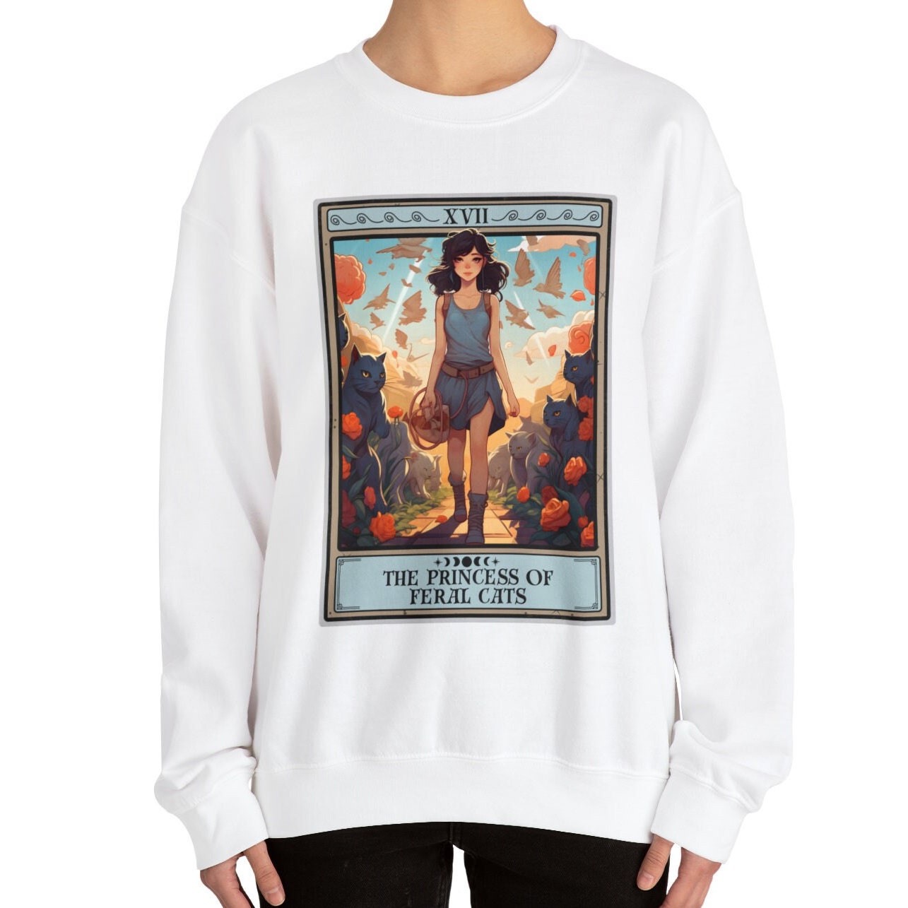 The Princess of Feral Cats Sweatshirt