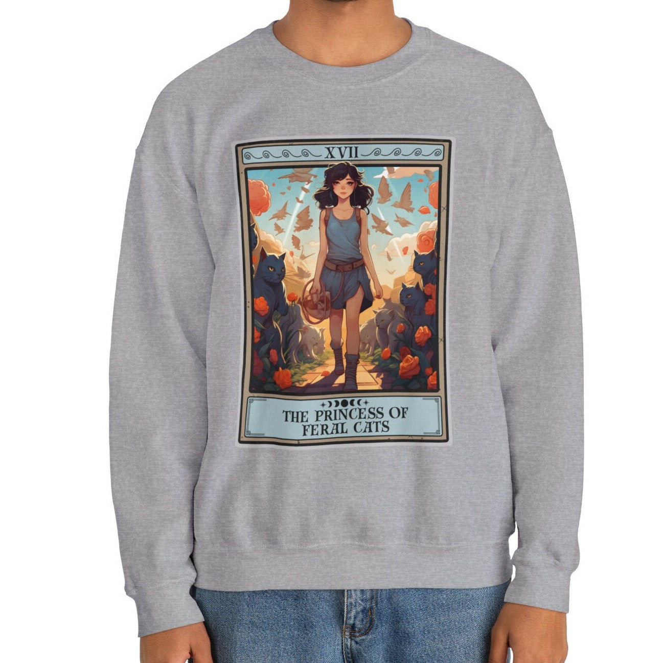 The Princess of Feral Cats Sweatshirt