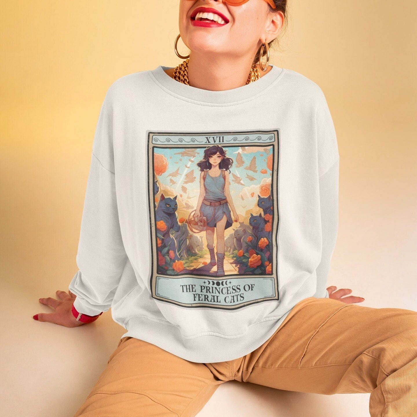 The Princess of Feral Cats Sweatshirt