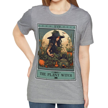 Plant Witch Tarot Card Shirt