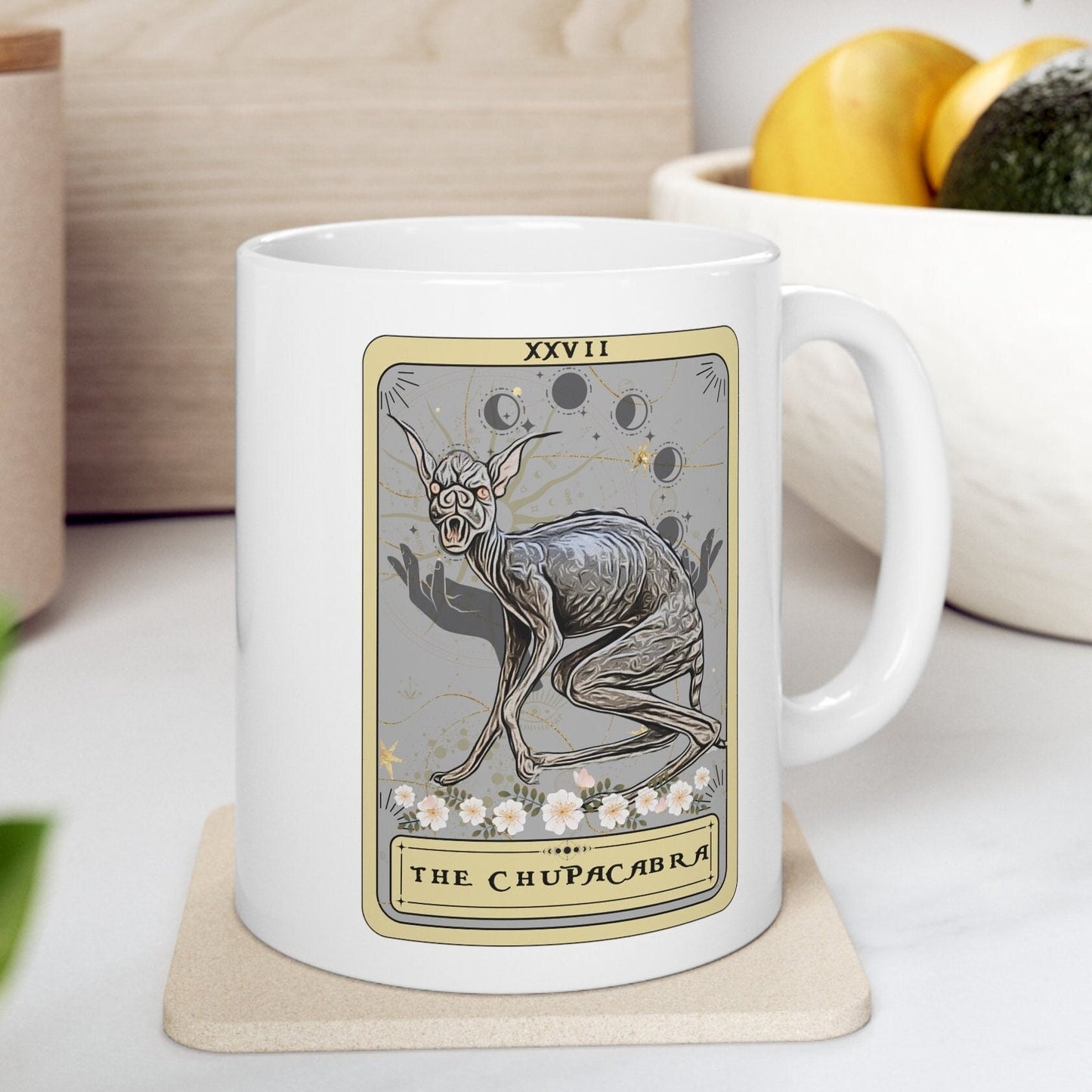 The Chupacabra Tarot Card Mug