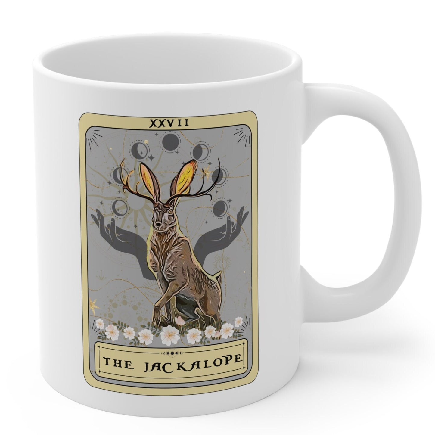 The Jackalope Tarot Card Mug