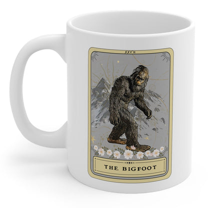 The Bigfoot Tarot Card Mug