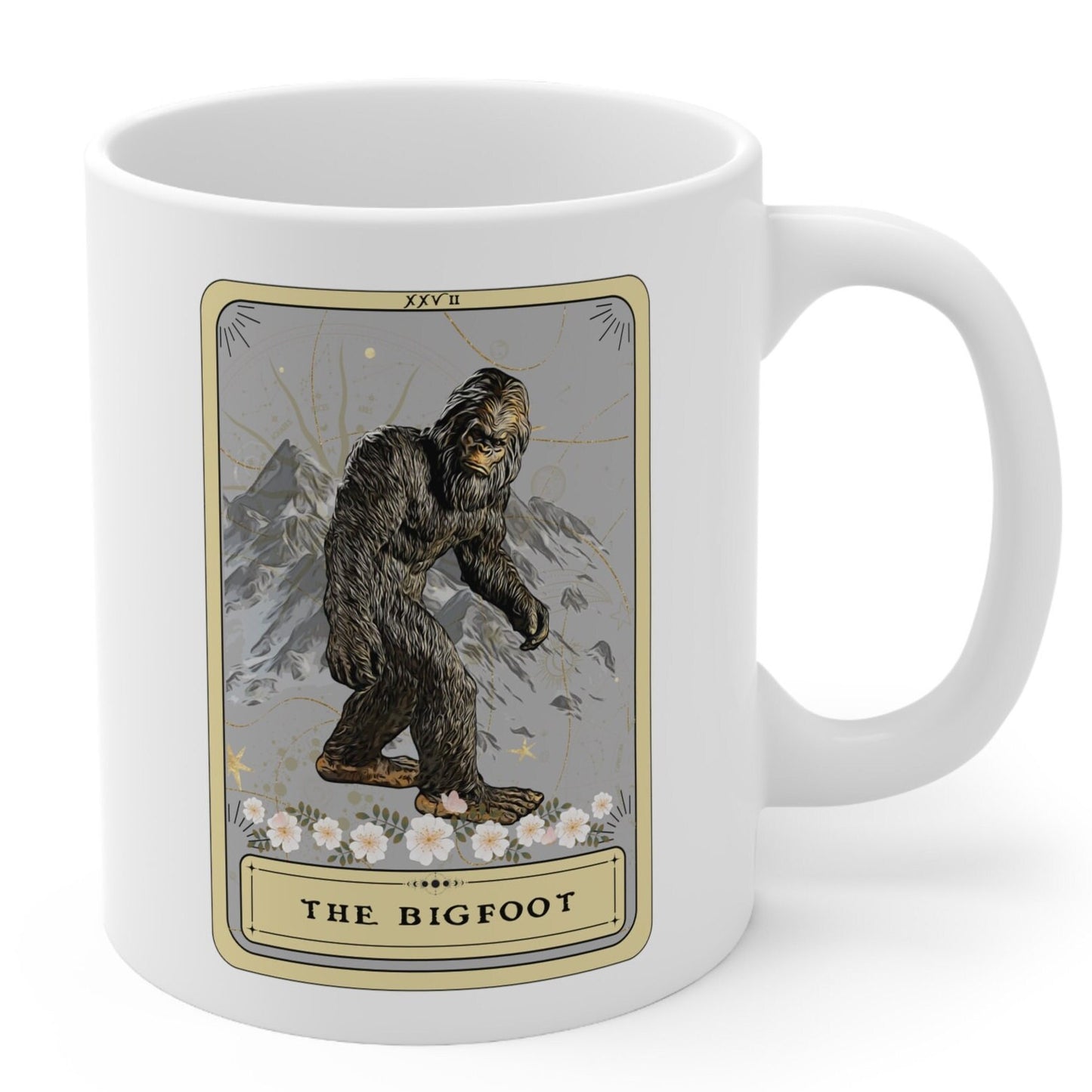 The Bigfoot Tarot Card Mug