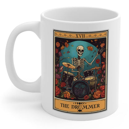 The Drummer Tarot Card Mug