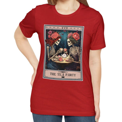 The Tea Party Tarot Card Shirt Tea Drinker