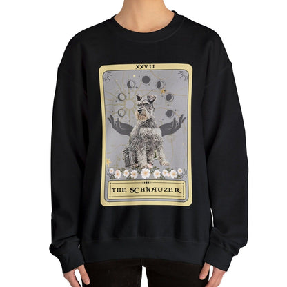 The Schnauzer Tarot Card Dog Sweatshirt