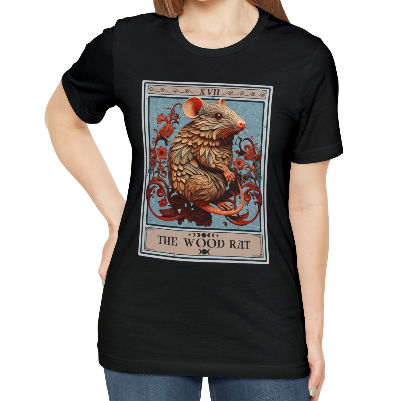 The Wood Rat Tarot Card Shirt, Rat Chinese Zodiac