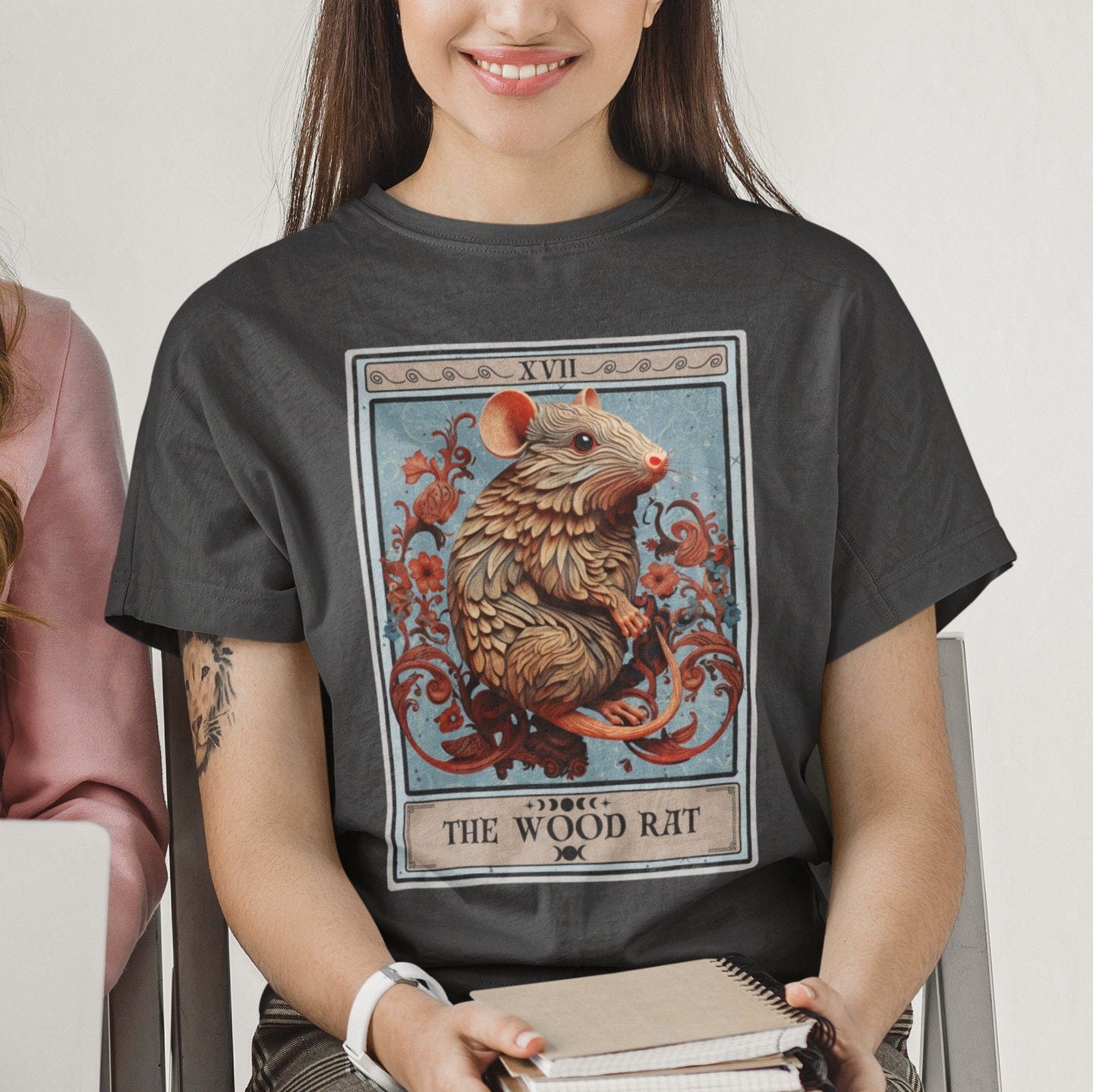 The Wood Rat Tarot Card Shirt, Rat Chinese Zodiac