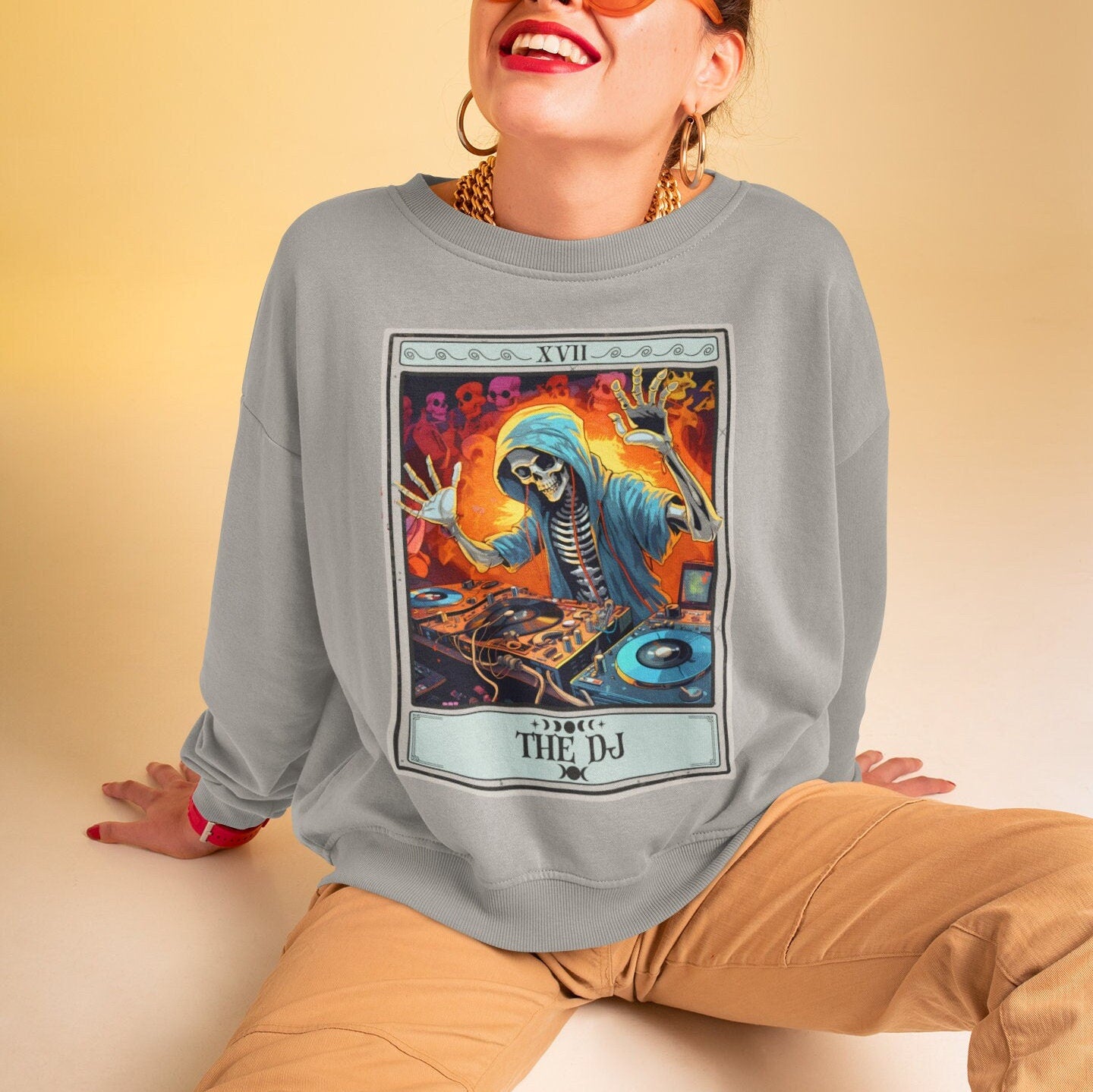 The DJ Tarot Card Sweatshirt