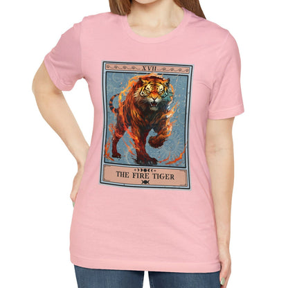 The Fire Tiger Tarot Card Shirt