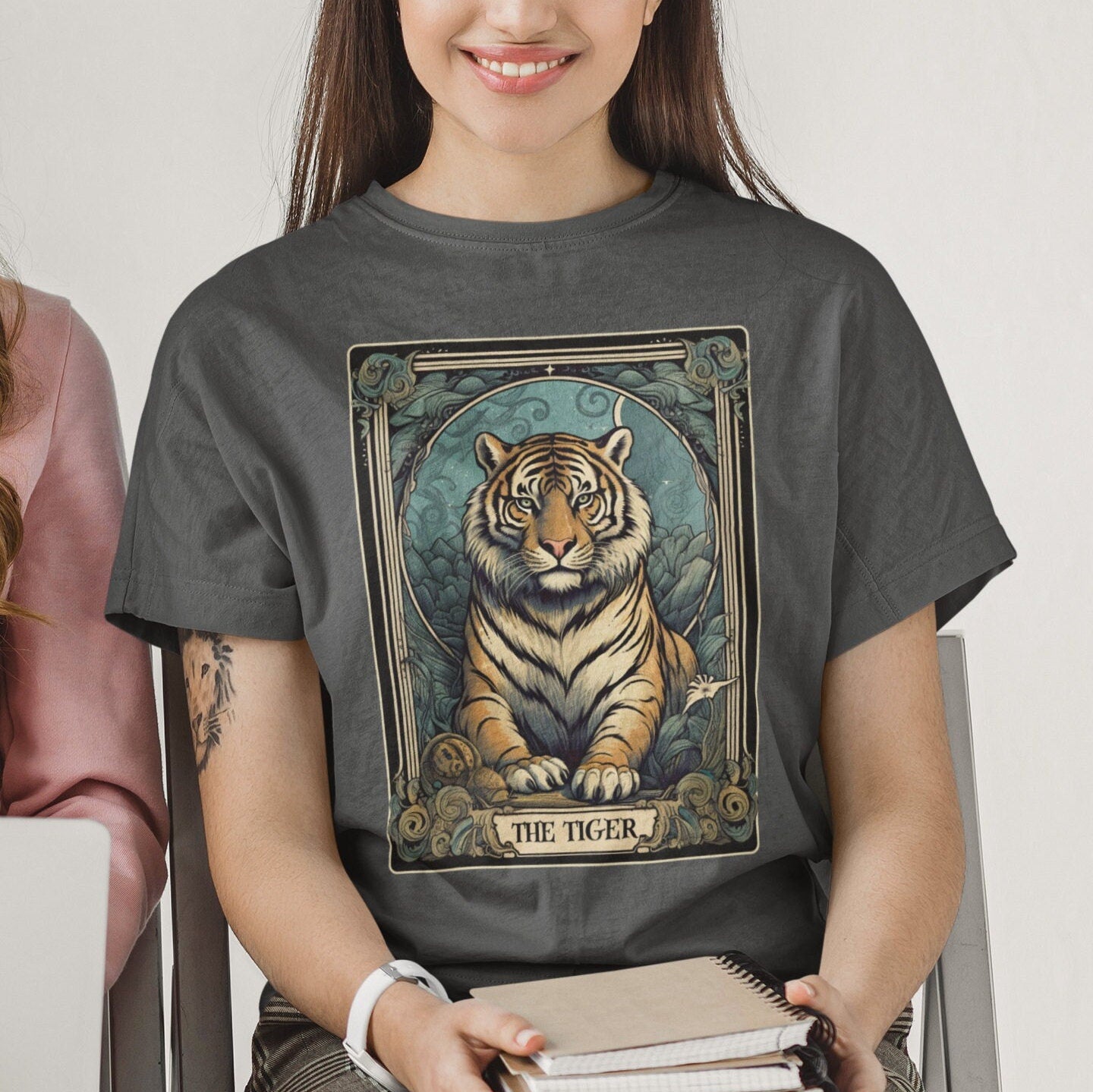 The Tiger Tarot Card Shirt