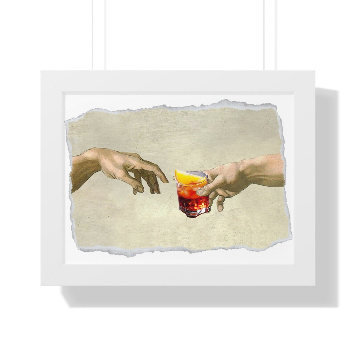 The Creation Of Negroni Wall Art Negroni Framed Print