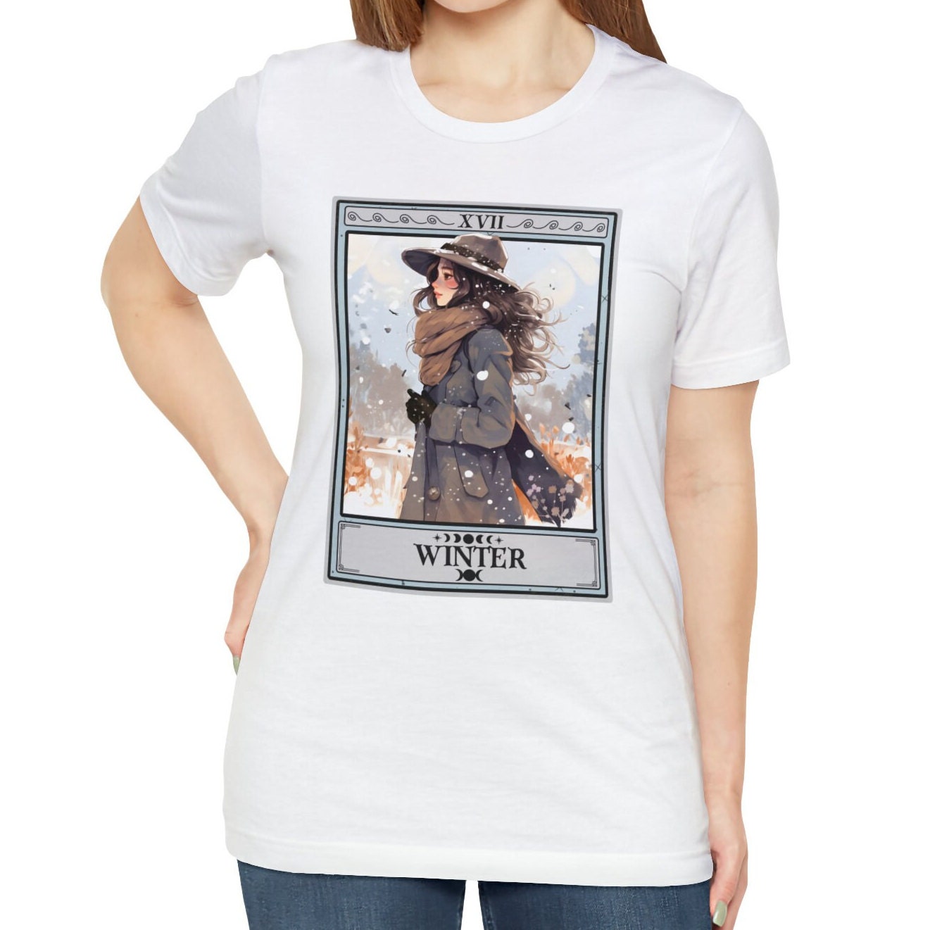 Winter Season Shirt, Winter Tarot Card