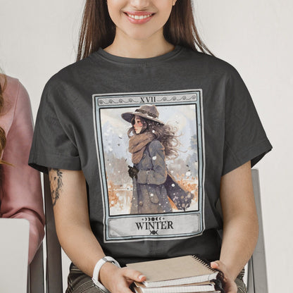 Winter Season Shirt, Winter Tarot Card