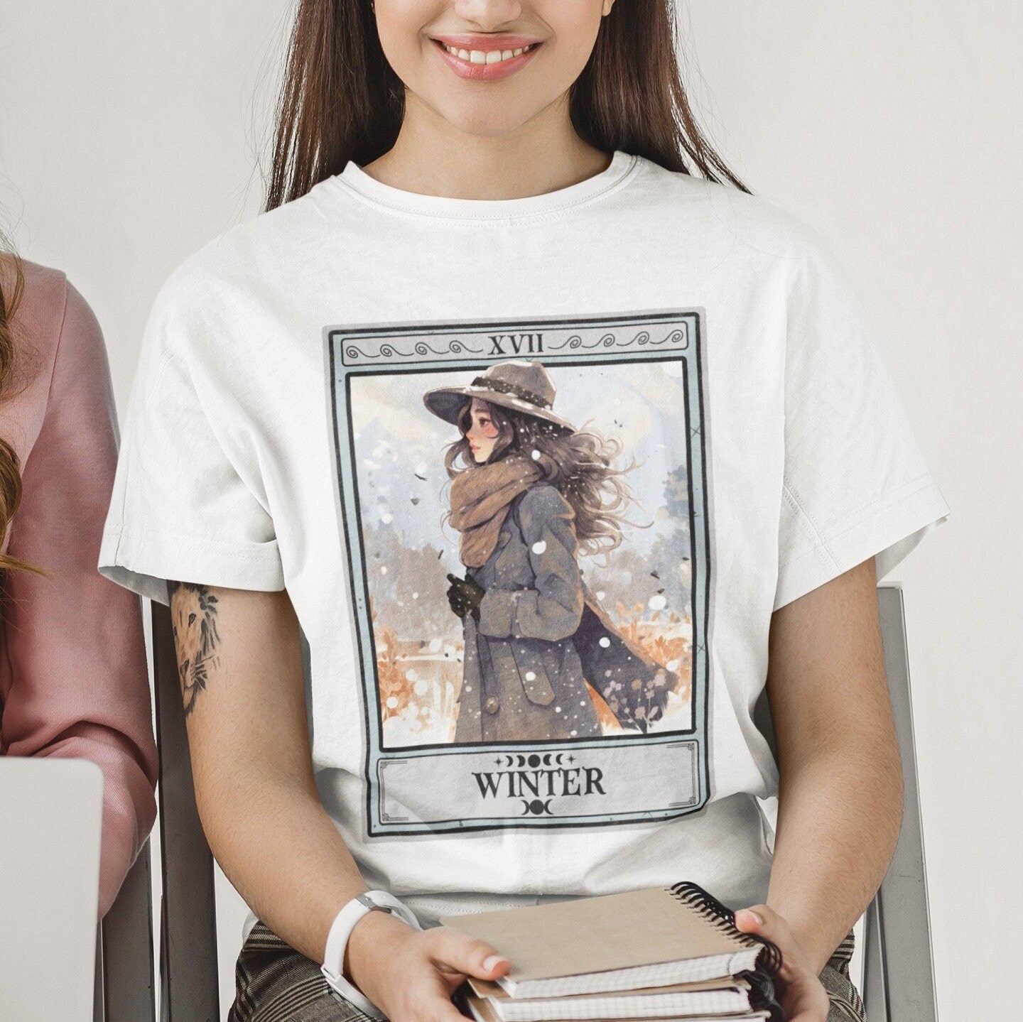 Winter Season Shirt, Winter Tarot Card