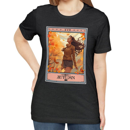 Autumn Tarot Card T-shirt