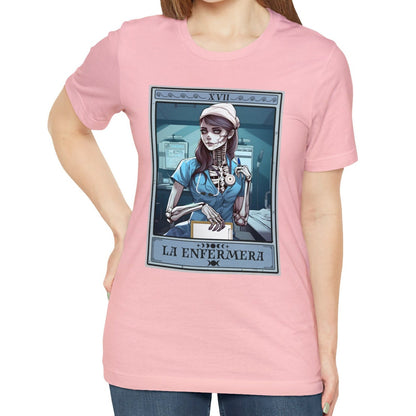 The Enfermera Tarot Shirt Latina Nurse