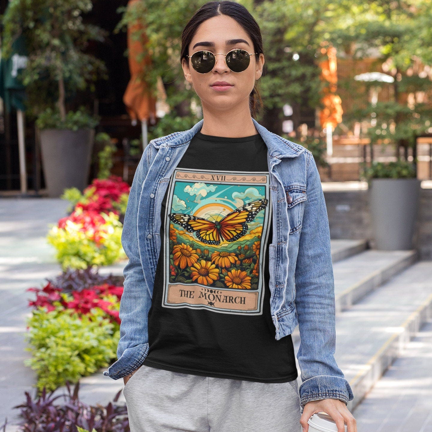 The Monarch Tarot Card Shirt, Butterfly