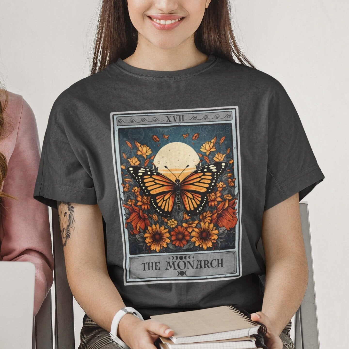 The Monarch Tarot Card Shirt, Monarch Butterfly