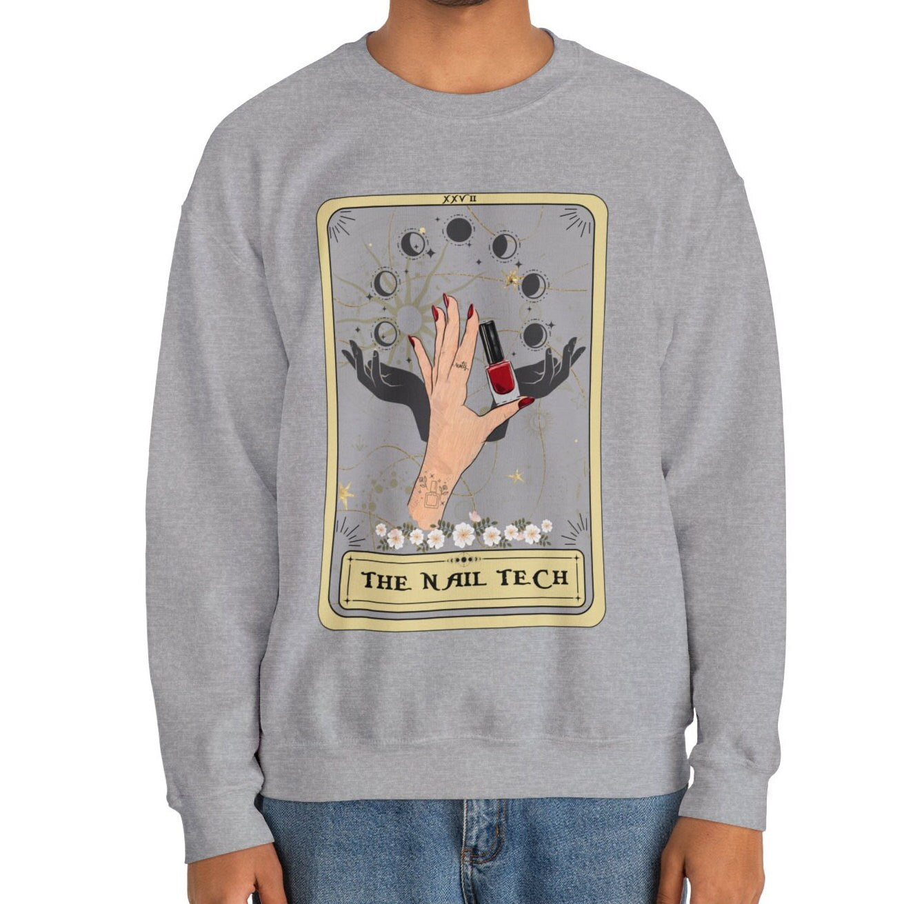 The Nail Tech Tarot Card Sweatshirt