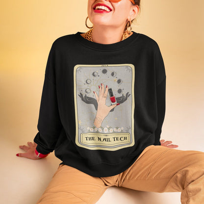 The Nail Tech Tarot Card Sweatshirt