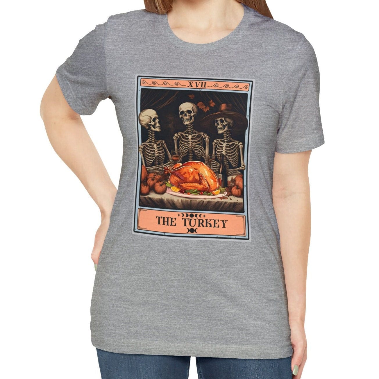 The Turkey Tarot Card Shirt Thanksgiving