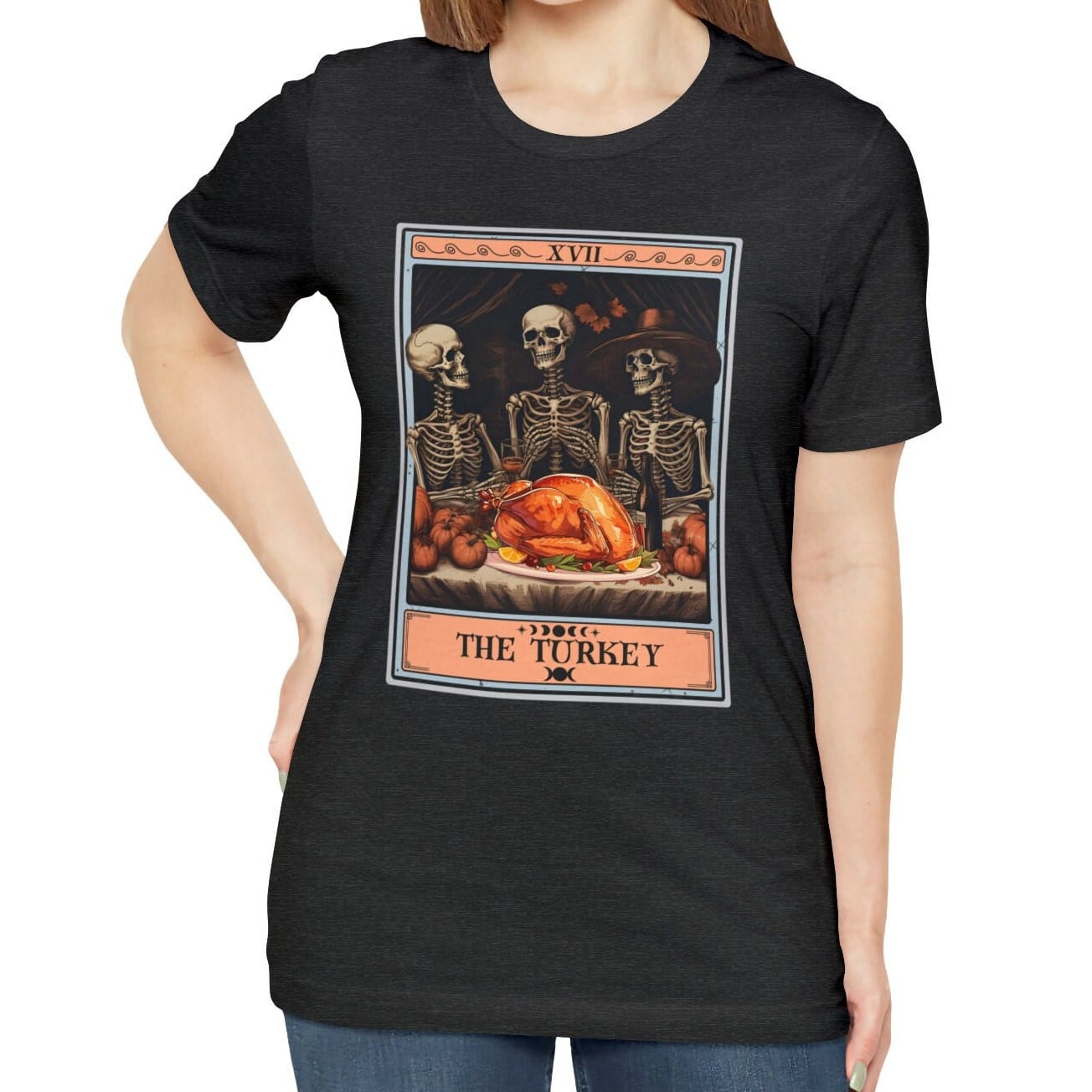 The Turkey Tarot Card Shirt Thanksgiving