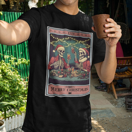 Skeleton Christmas Dinner Shirt
