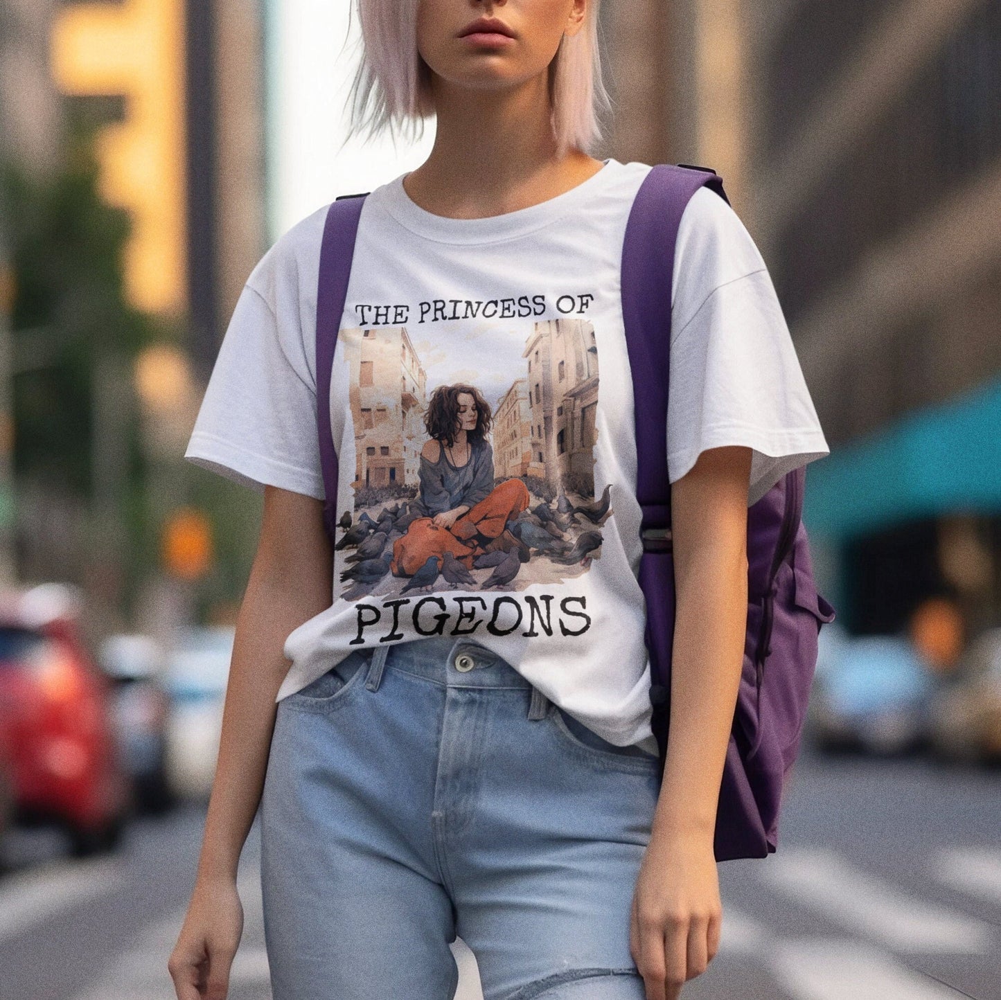 The Princess Of Pigeons T-shirt