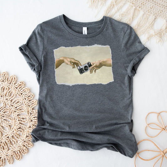 The Creation Of Photography Shirt, Photographer