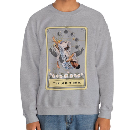 Jiu Jitsu Sweatshirt The Arm Bar Tarot Card