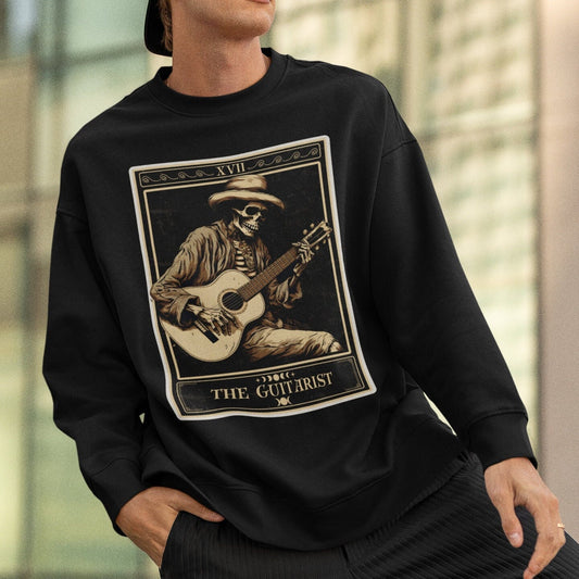 The Guitarist Tarot Card Sweatshirt