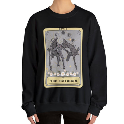 The Mothman Tarot Card Sweatshirt