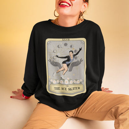 The Ice Skater Tarot Card Sweatshirt