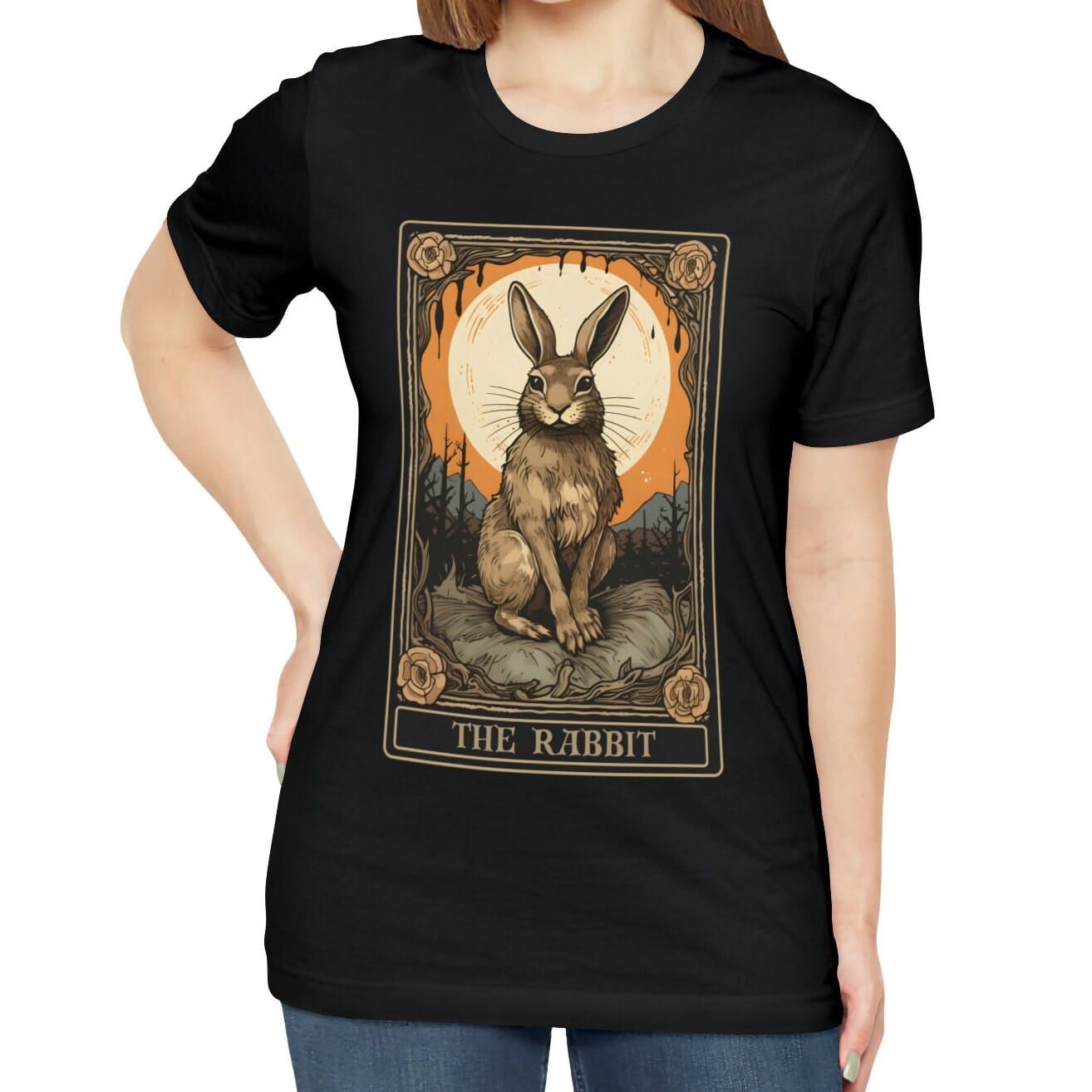 The Rabbit Tarot Card Shirt, Animal Lover