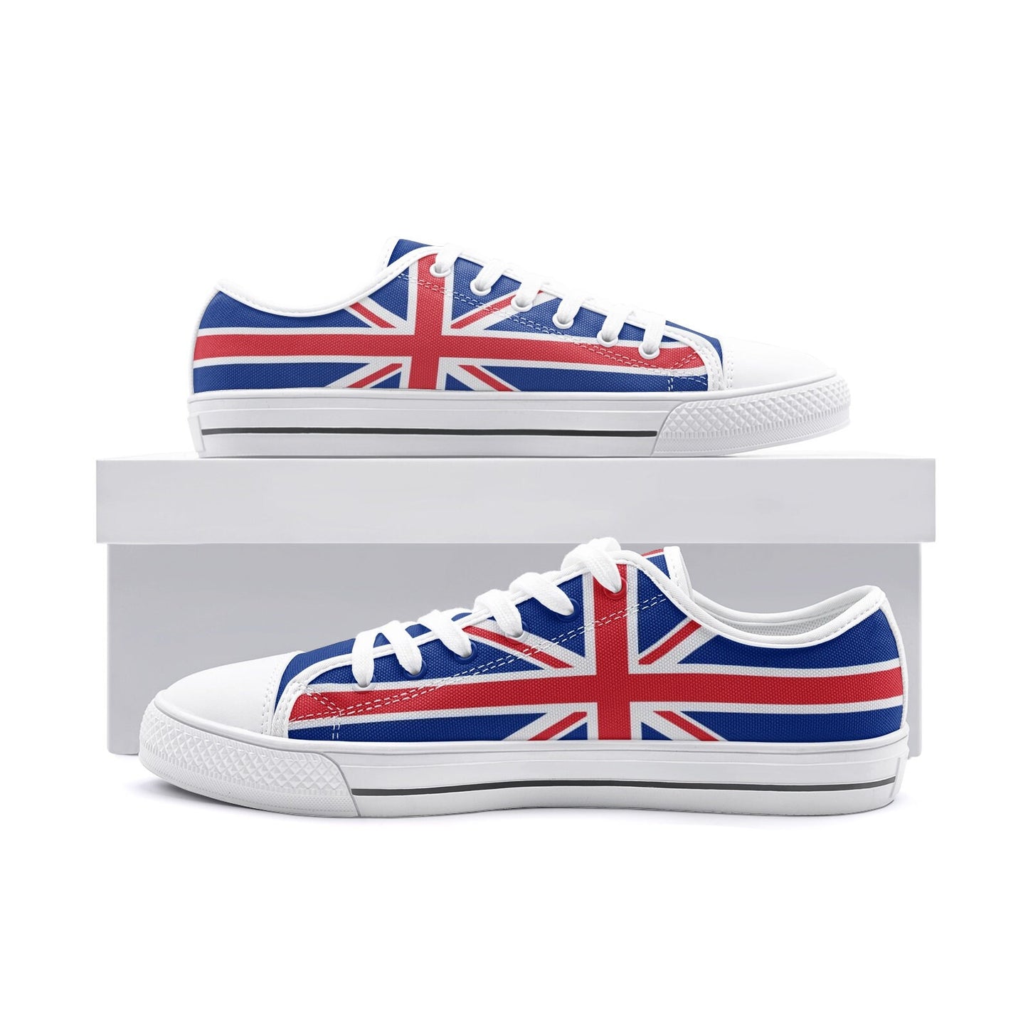 UK Flag Canvas Shoes Union Jack United Kingdom Flag